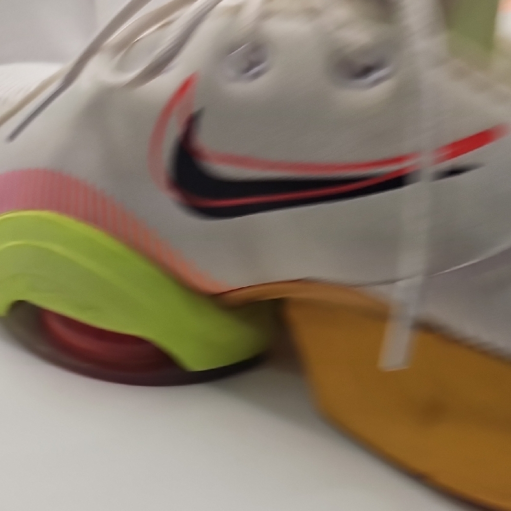Nike White and Multicolor Athletic Shoes - Picture 6 of 10